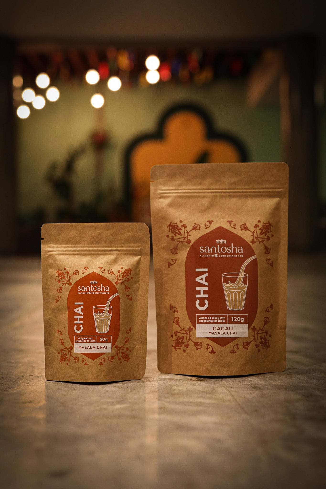 Combo Santosho – Masala Chai + Cacau Masala Chai