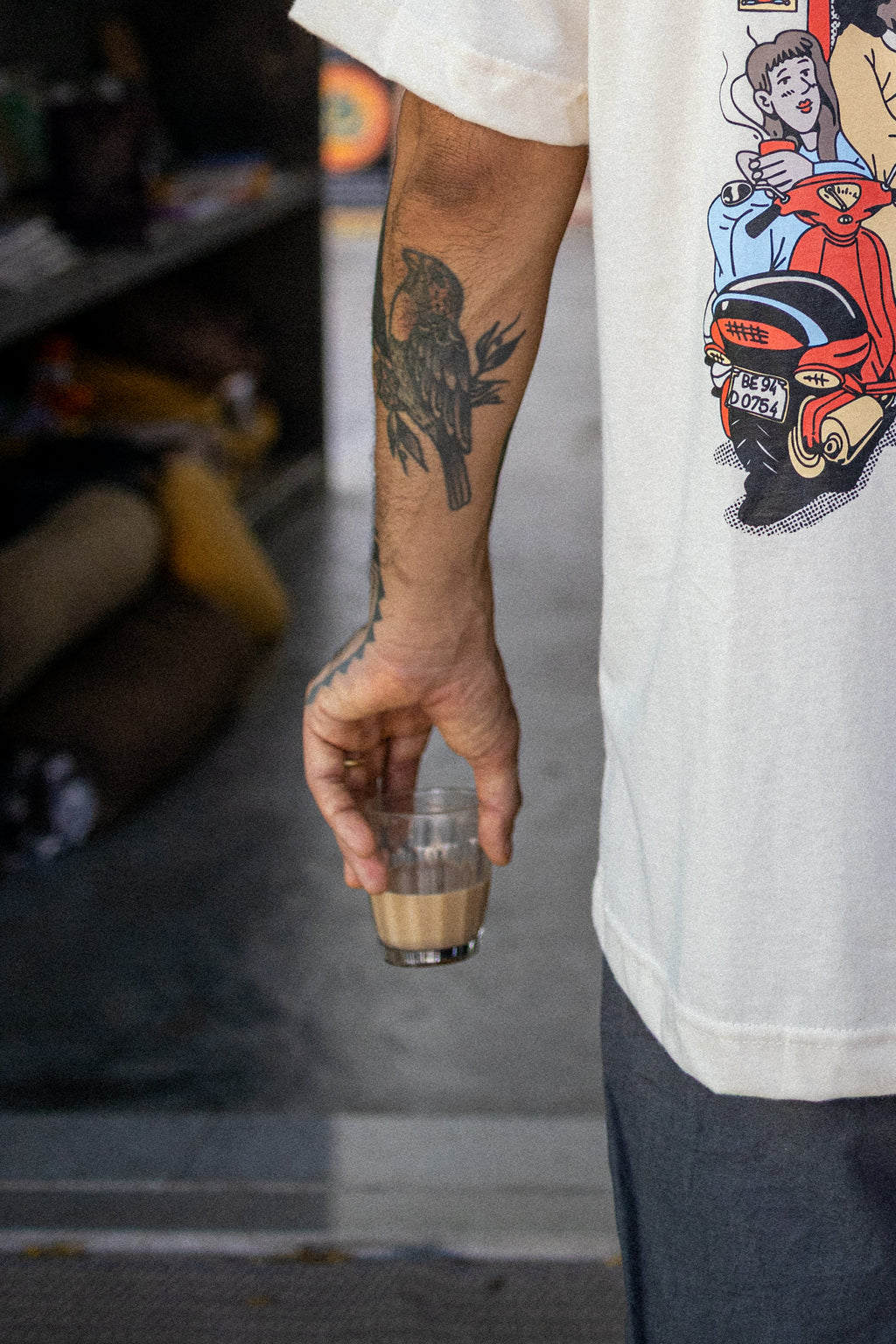 Camiseta Oversized "Chai Time" – Bens + Santosha