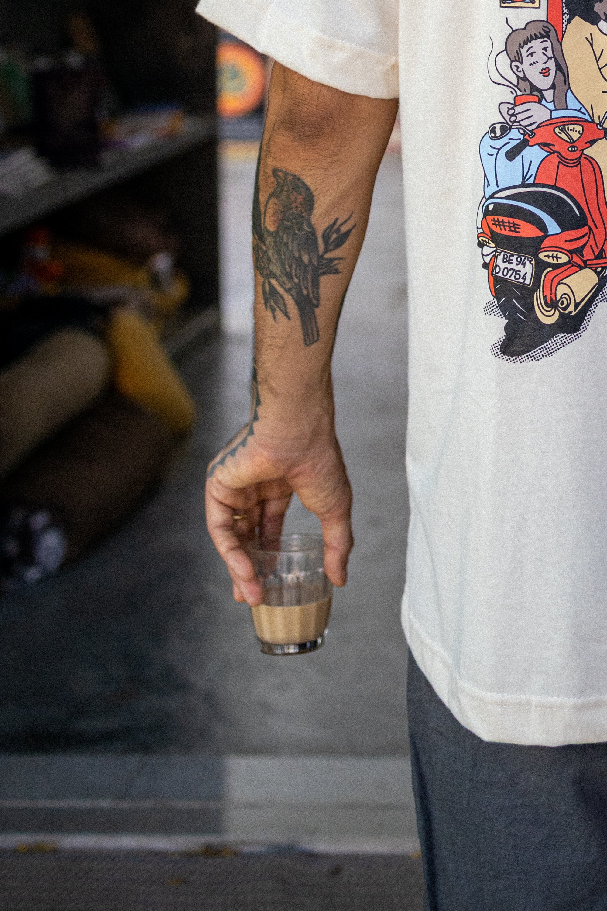 Camiseta Oversized "Chai Time" – Bens + Santosha